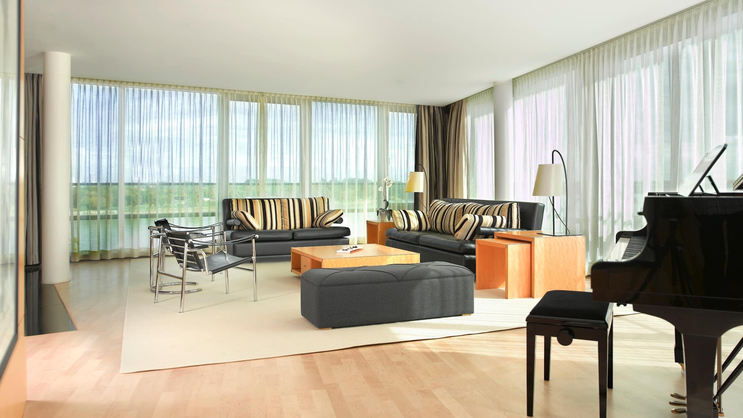 Hyatt Regency Mainz Hotell Exteriör bild A living room